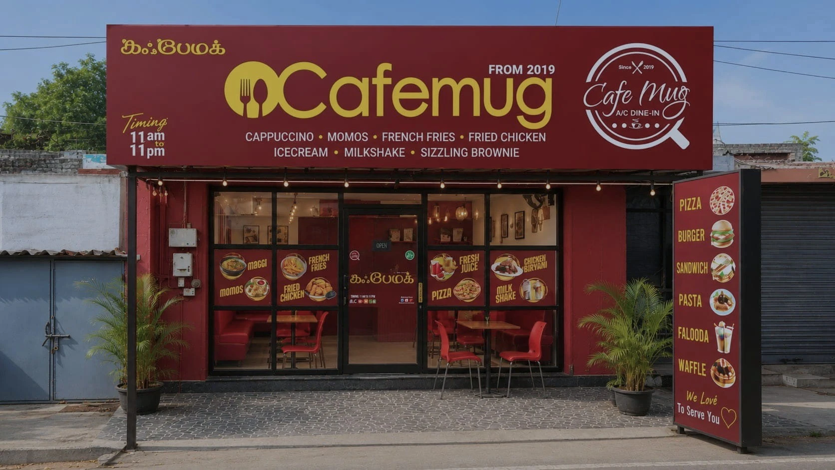Cafemug Kangeyam Road branch